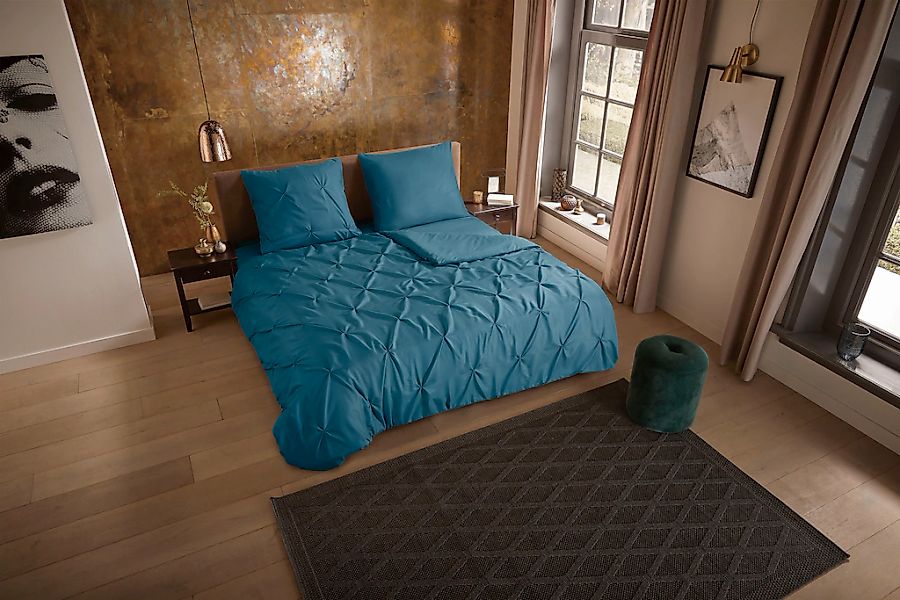 PURE luxury collection Bettwäsche "Elegance" 2 Stk. tlg. Mikrofaser, Uni, S günstig online kaufen