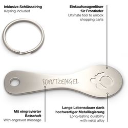 FABACH Schlüsselanhänger Trolley Spoon Einkaufswagenlöser - günstig online kaufen