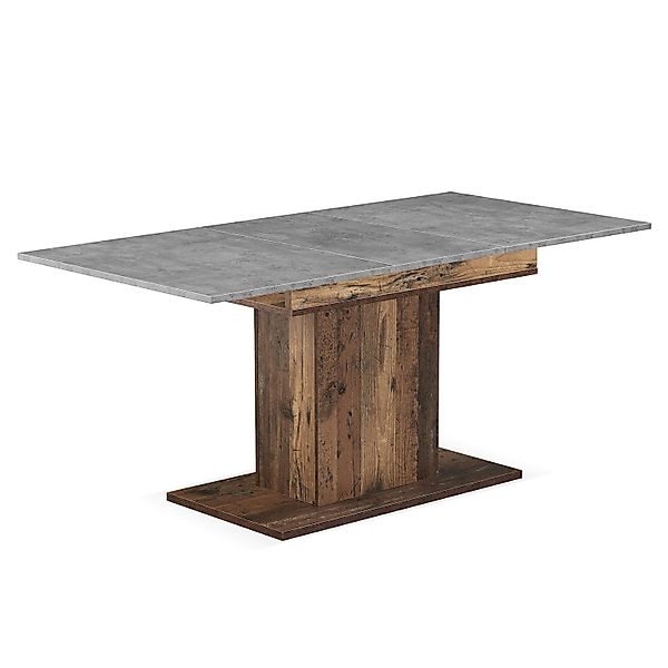 B&D home Säulen-Esstisch BOSCO, ausziehbar, 120-160cm, günstig online kaufen