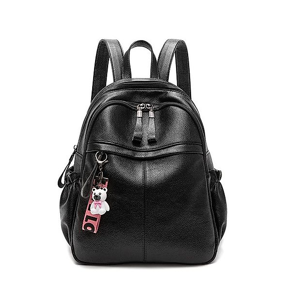 RWEUOQ Freizeitrucksack Rucksack aus echtem Leder günstig online kaufen