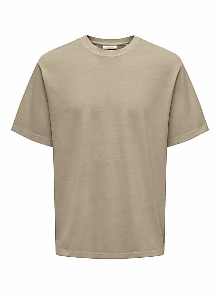 ONLY & SONS Kurzarmshirt "ONSDISTRESS RLX SS TEE" günstig online kaufen