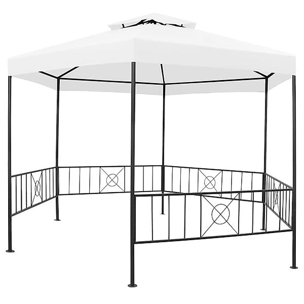 Gartenpavillon 323x275x265 Cm Weiß 180 G/mãâ² günstig online kaufen