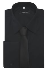 Huber Hemden Businesshemd HU-5011 Umschlag-Manschetten +Krawatte günstig online kaufen