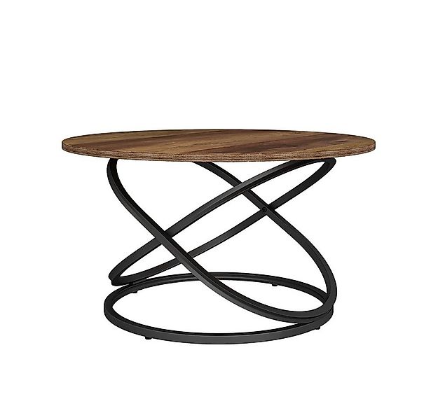 Vicco Couchtisch Calgary, Antikholz/Schwarz, 79.5 x 62 cm mit große Arbeits günstig online kaufen