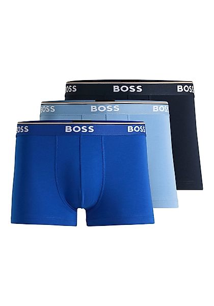BOSS Trunk "3P Power", (Packung, 3 St.), mit BOSS Schriftzug auf dem Bund günstig online kaufen