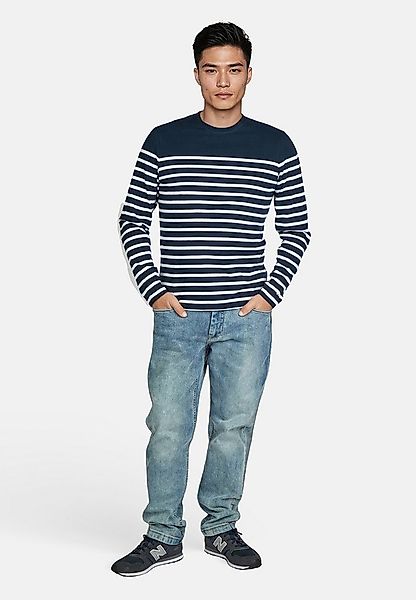 salzhaut Sweatshirt EBB - RINGEL Herren normale Passform Stylischer Pullove günstig online kaufen