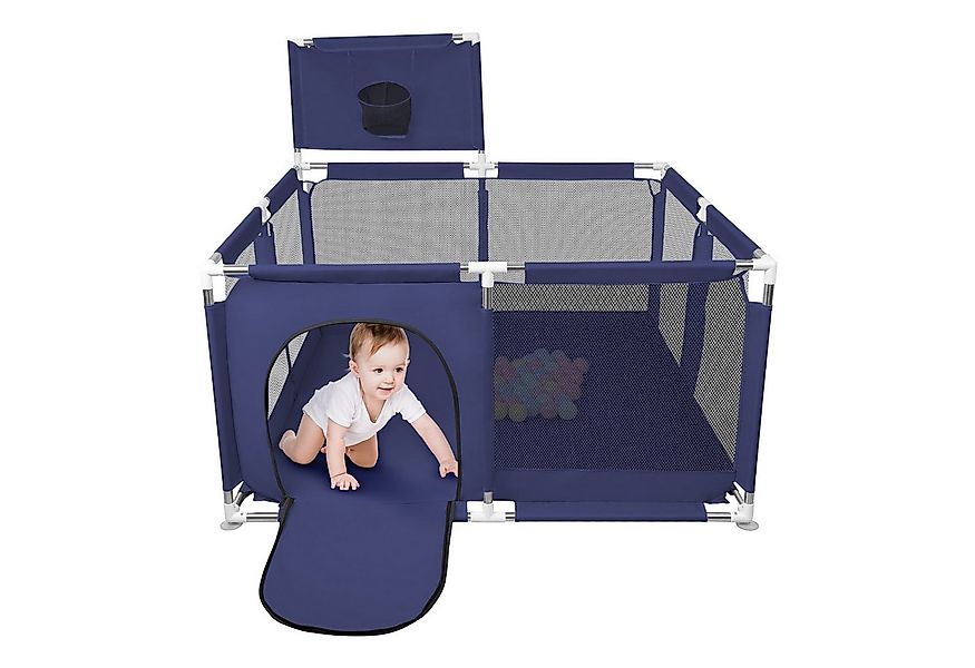 JEOBEST Laufstall Laufstall Baby 126x66cm Laufgitter baby Kinder laufgitter günstig online kaufen