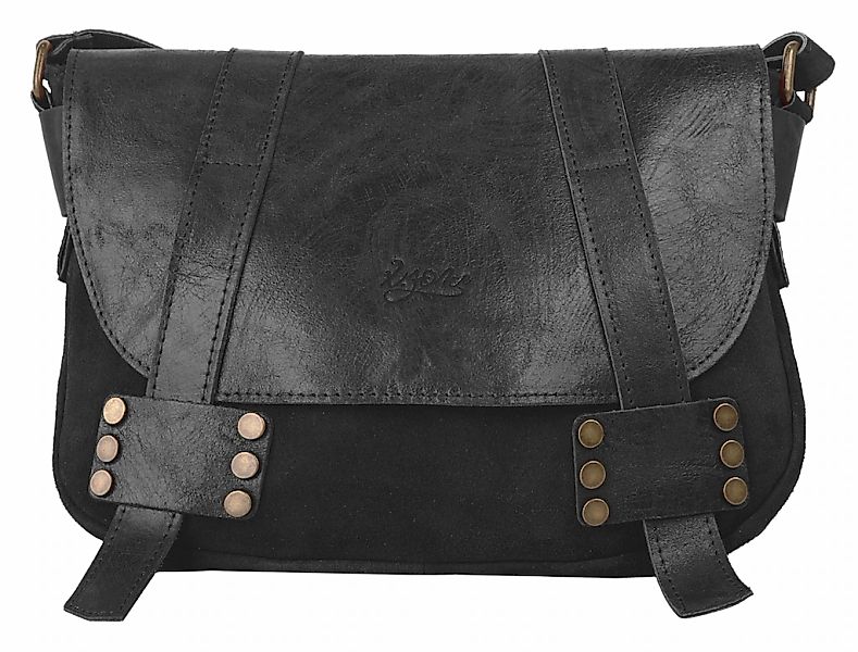 X-Zone Umhängetasche echt Leder, Made in Italy günstig online kaufen