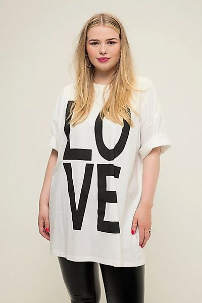 Studio Untold T-Shirt Oversize-Shirt LOVE Rundhals Halbarm günstig online kaufen