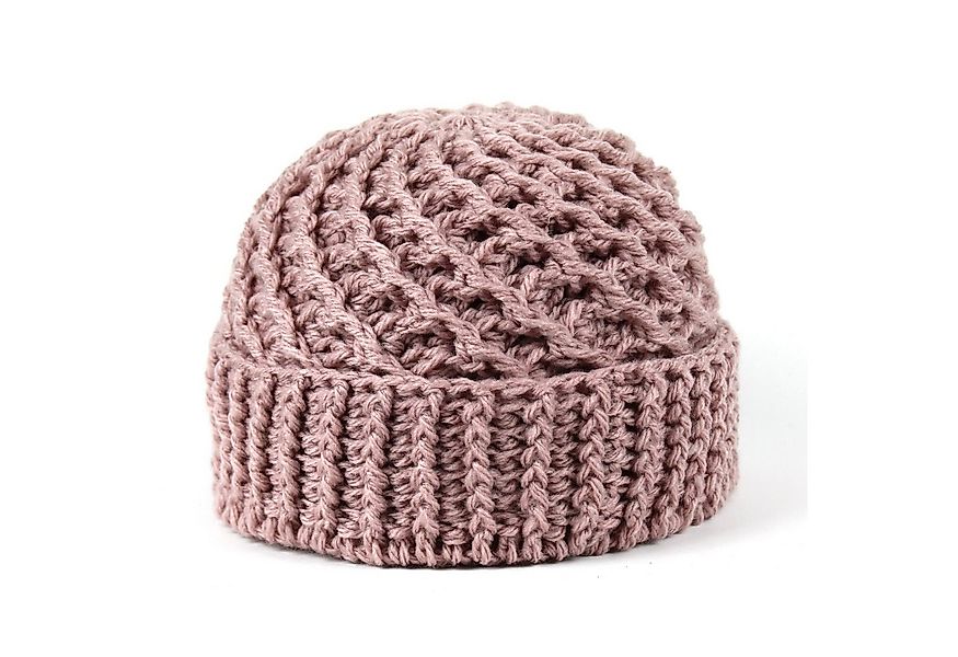 Wörleonline Strickmütze handgestrickte Mütze für Damen Wintermütze mit Woll günstig online kaufen