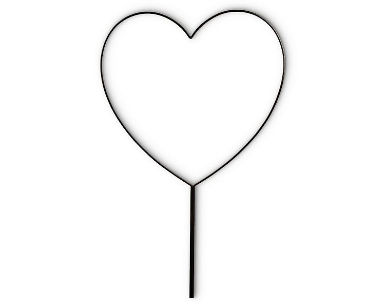 matches21 HOME & HOBBY Dekofigur Großes Metall-Herz 51 cm als Draht-Herz De günstig online kaufen