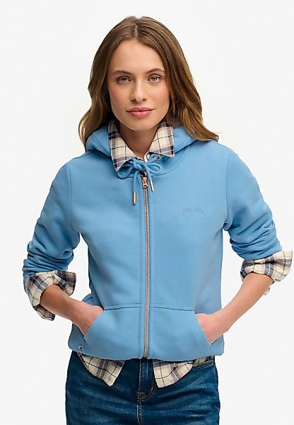Superdry Kapuzensweatjacke "Essential Logo Ziphood Hb" günstig online kaufen