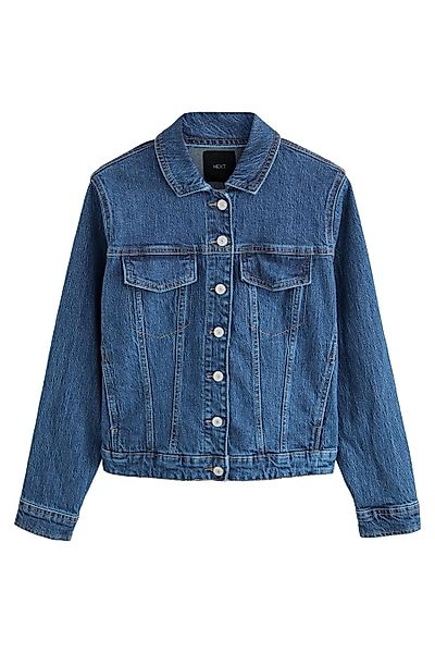 Next Jeansjacke Denim-Jacke für größere Oberweiten günstig online kaufen