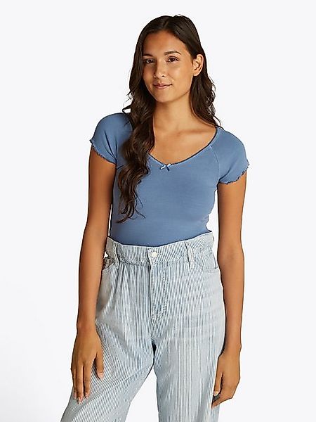 Tommy Jeans Kurzarmshirt TJW SLIM VNECK günstig online kaufen