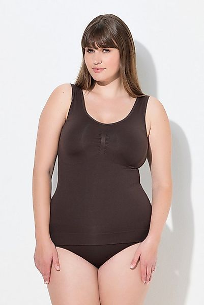 Ulla Popken Shapinghemd Shaping-Top nahtlos V-Ausschnitt ärmellos günstig online kaufen