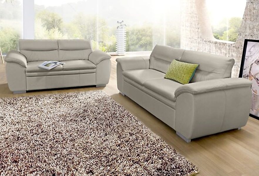 COTTA Polstergarnitur »Leandra«, Set bestehend aus: 2-Sitzer & 2,5-Sitzer günstig online kaufen
