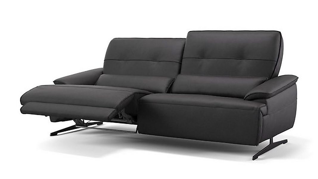 Sofanella 3-Sitzer Leder PERLO, Relaxcouch, Designersofa, Designer Sofa, 3e günstig online kaufen