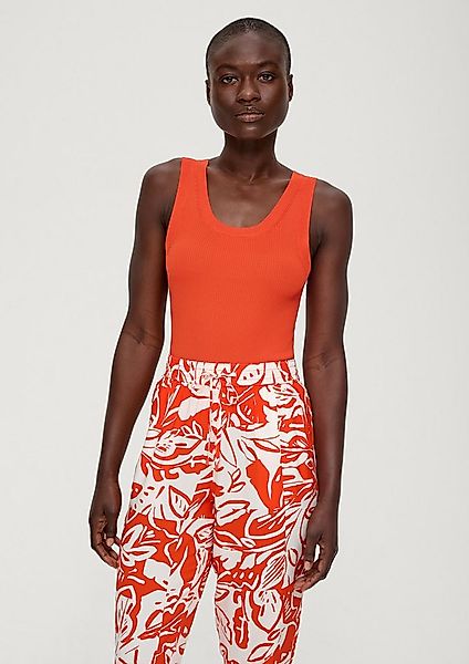 s.Oliver Muscleshirt Strickpullunder Top aus Rippstrick günstig online kaufen