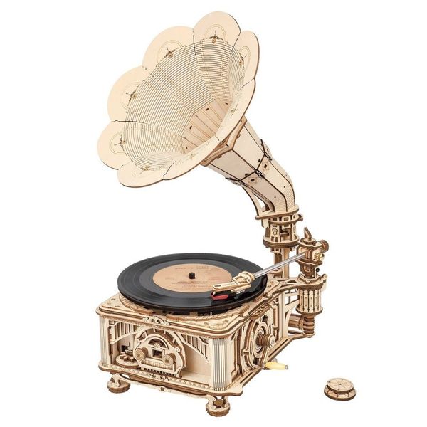 Robotime Puzzle Robotime Retro Grammophon Mechanisches günstig online kaufen