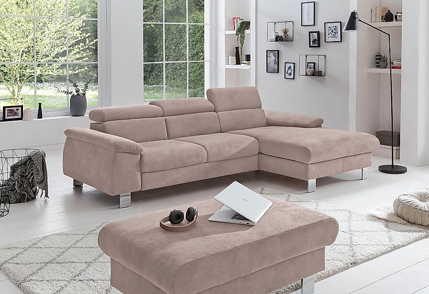 COTTA Polstergarnitur Komaris L-Form, (Set), Set günstig online kaufen
