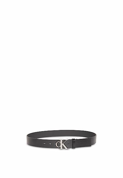 Calvin Klein Ledergürtel "MONOGRAM BUCKLE 35MM", Größenverstellbar günstig online kaufen