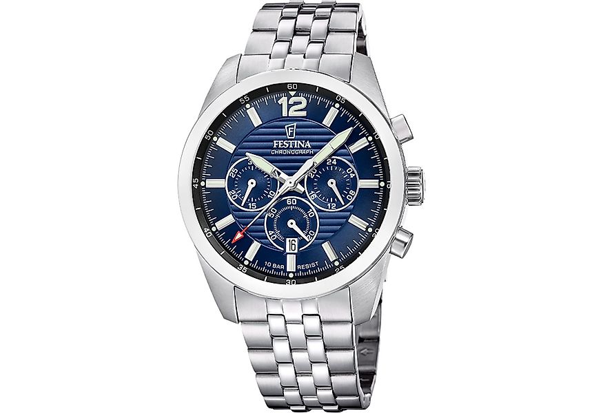 Festina Chronograph Timeless Chronograph F20742/4, Quarzuhr, Armbanduhr, He günstig online kaufen