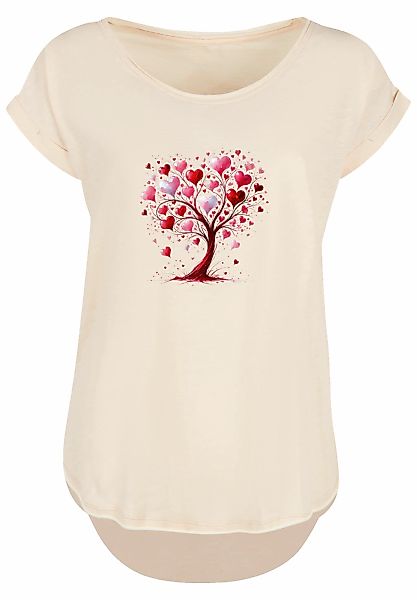F4NT4STIC T-Shirt "Herz Baum Aquarell Druck", Premium Qualität günstig online kaufen