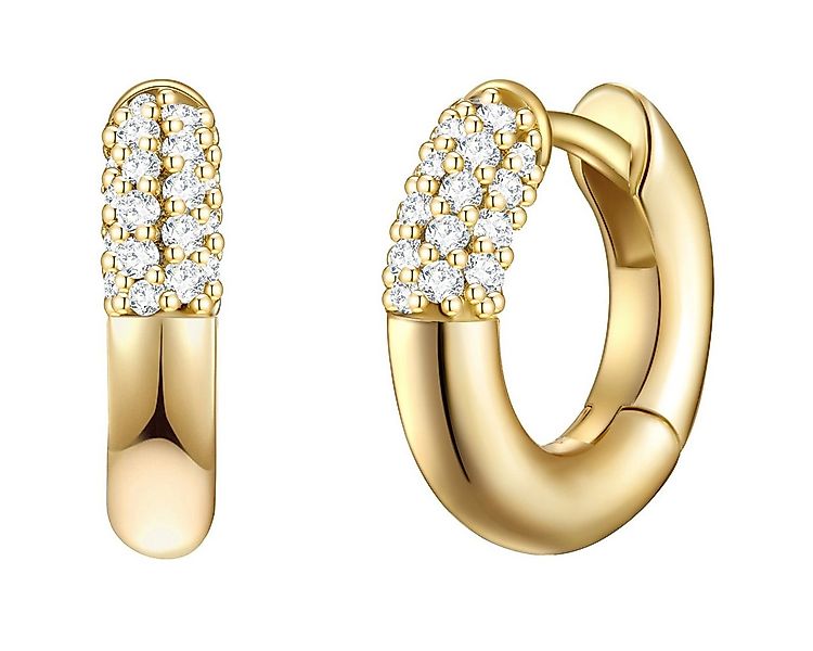 Glanzstücke München Paar Creolen Set: GSM978 (2-tlg), aus Sterling Silber günstig online kaufen