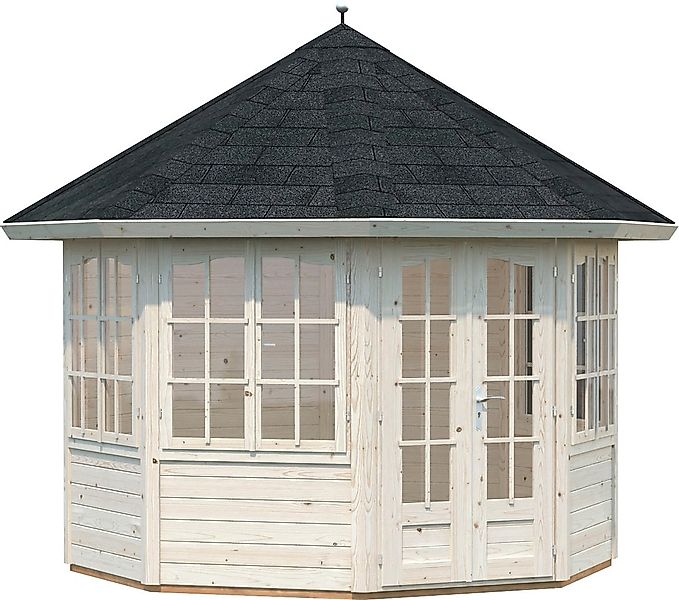 Palmako Gartenhaus "Pavillon Veronica" naturbelassen günstig online kaufen