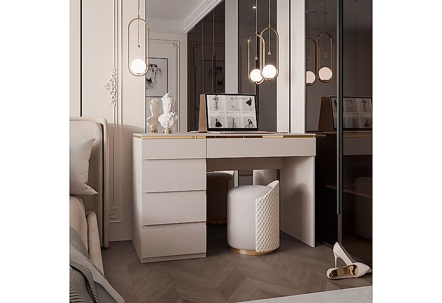 Lookway Schreibtisch AURORA KASCHMIR mit Schubladen, Breite: 120 cm günstig online kaufen