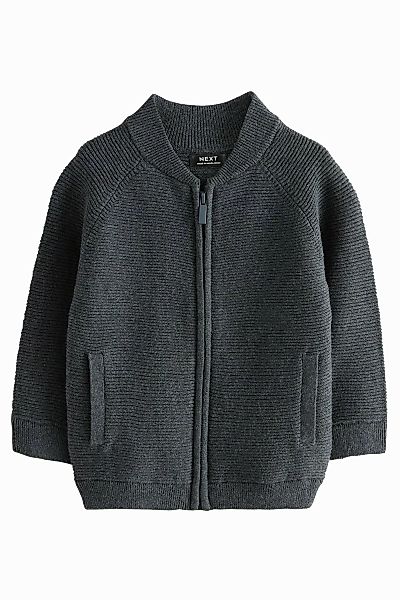 Next Strickjacke Bomberjacke mit durchgehendem Reißverschluss günstig online kaufen