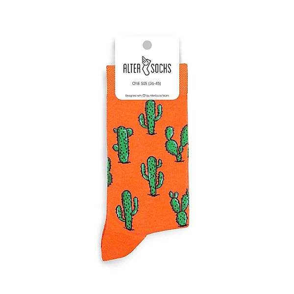 AlterSocks Freizeitsocken Lustige Socken Kaktus Socken günstig online kaufen