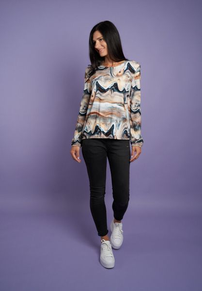 Seidel Moden Langarmshirt mit grafischem Muster, MADE IN GERMANY günstig online kaufen