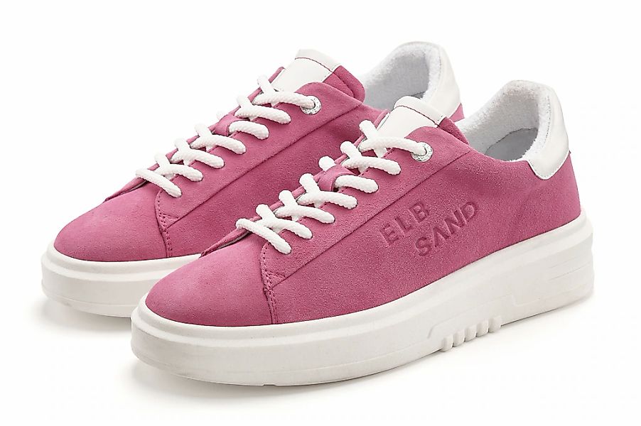 Elbsand Sneaker "Schnürschuh", Schnürhalbschuh,Freizeitschuh aus Leder mit günstig online kaufen