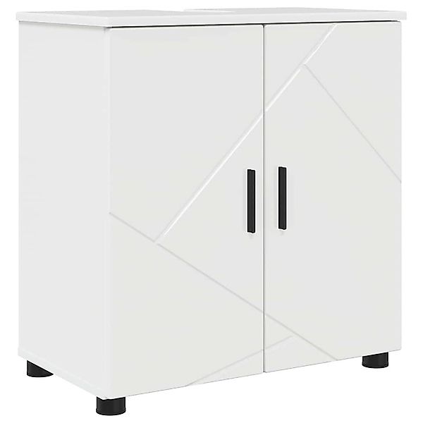 vidaXL Badezimmerspiegelschrank Badezimmer Schrank Hochglanz-Weiß 61 günstig online kaufen