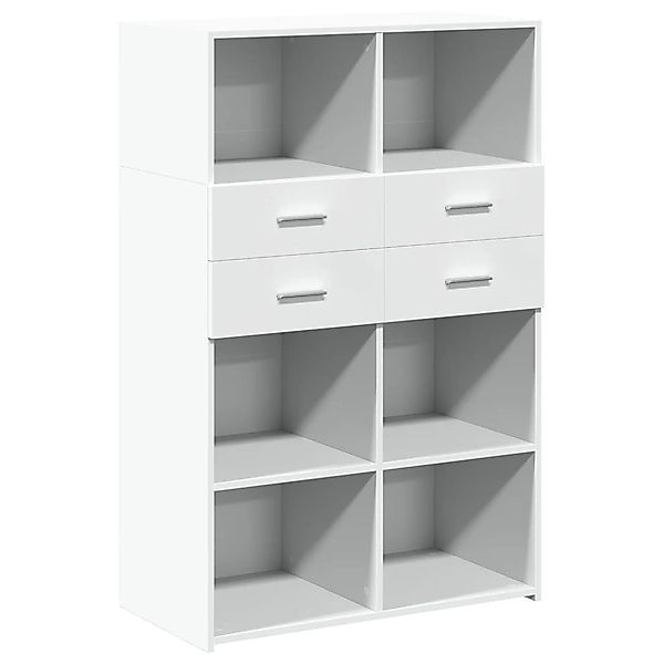 vidaXL Highboard Highboard Weiß 80x42,5x124 cm günstig online kaufen