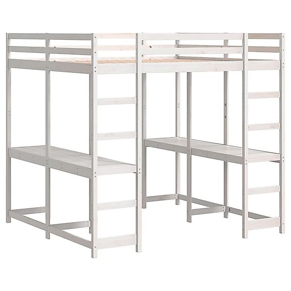 vidaXL Bett Hochbett mit Schreibtisch & günstig online kaufen