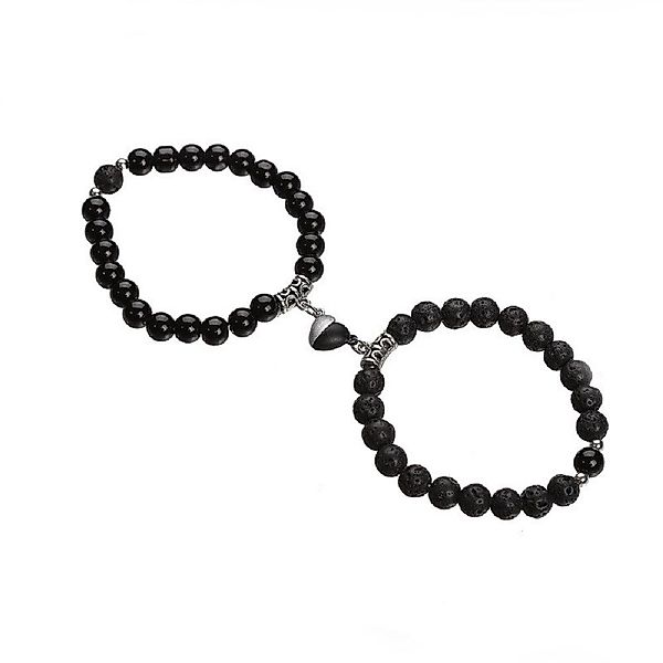 RAIKOU Armband 2er Set Partnerarmbänder Lava günstig online kaufen