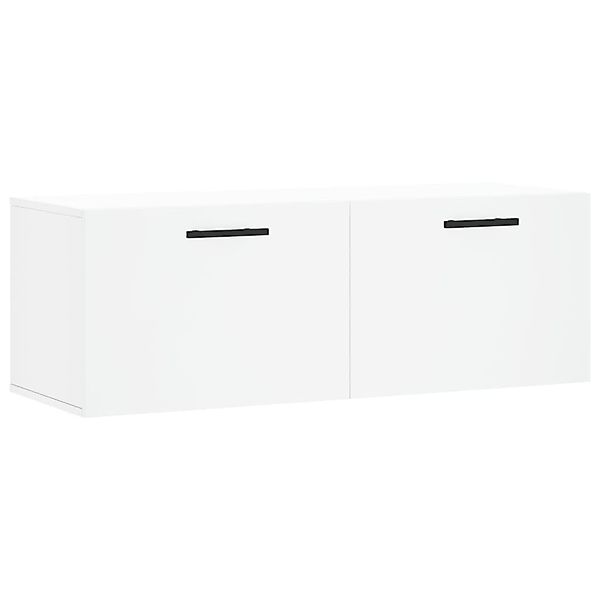 vidaXL Hängeschrank Wandschrank Weiß 100x36,5x35 cm günstig online kaufen
