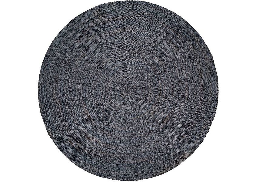 Paco Home Teppich Viborg 595, rund, Höhe: 13 mm, Jute, Modern, Boho, Handge günstig online kaufen