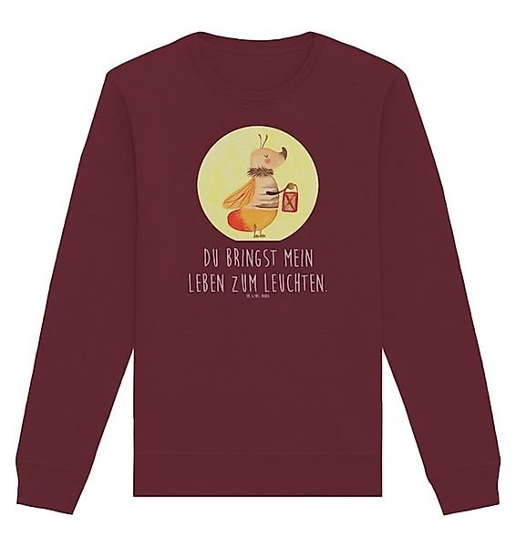 Mr. & Mrs. Panda Longpullover Glühwürmchen Größe XS - Burgundy - Geschenk, günstig online kaufen