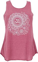 Guru-Shop T-Shirt Tanktop mit Ethnodruck, Om günstig online kaufen