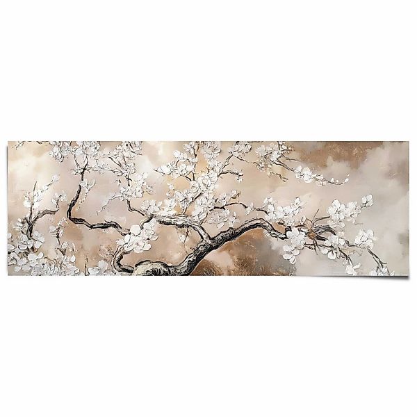 Reinders Poster "Rustikale Blumen", Wohnzimmer - Beige - 170 gr. Papier - B günstig online kaufen
