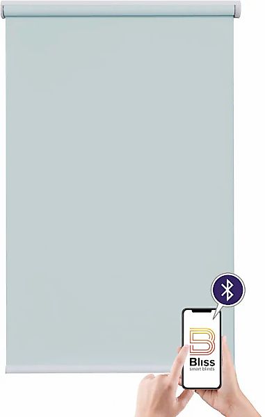sunlines Elektrisches Rollo »Akkurollo Upcycling appgesteuert, blickdicht, günstig online kaufen