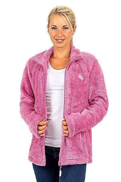 Reichstadt Fleecejacke Damen Regular Fit Flauschige Jacke Kuschelige 22RSW0 günstig online kaufen