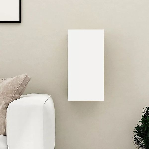 Tv-schrank Weiß Und Sonoma-eiche 30,5x30x60 Cm Spanplatte günstig online kaufen