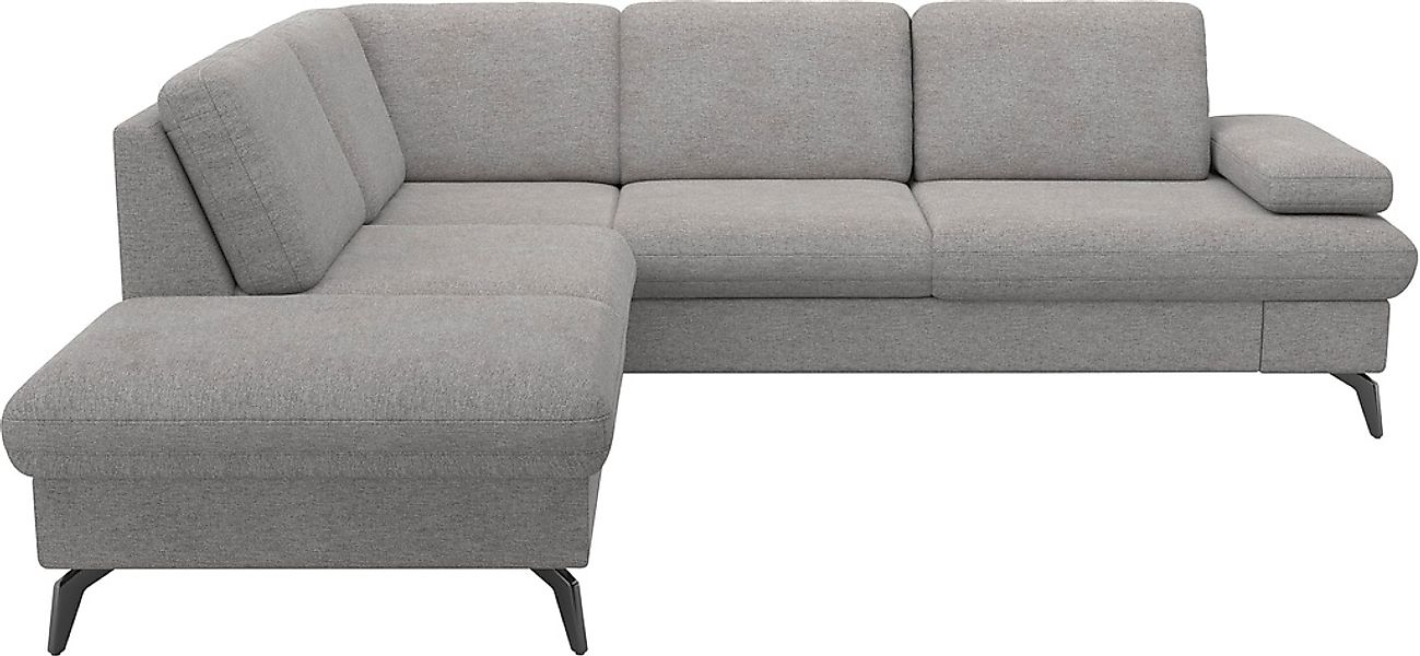 sit&more Ecksofa "Morris Jubi L-Form", inkl. Armteilfunktion und 1 Zierkiss günstig online kaufen