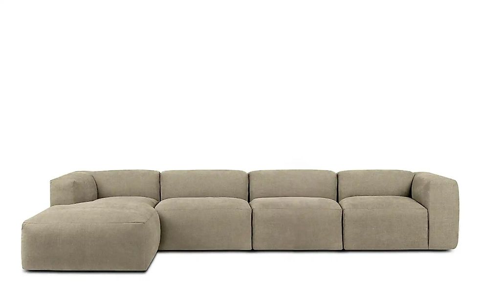 KONSIMO Ecksofa  Buffo ¦ braun ¦ Maße (cm): B: 365 H: 73 Polstermöbel > Sof günstig online kaufen