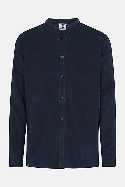 HANSEHELD Langarmhemd Hanseheld Cordhemd Herren Stehkragen günstig online kaufen