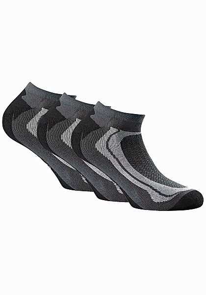 Rohner Socks Kurzsocken "Socken Sneaker Sport 3er Pack 3er Pack" günstig online kaufen